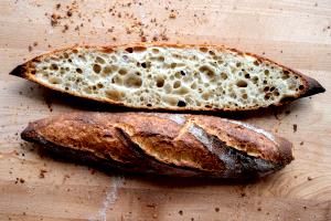 1 slice Sourdough Baguette