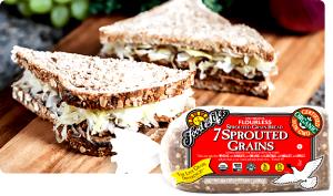 1 Slice Sprouted Seven Grain Bread