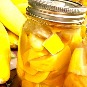 1 Slice Summer Squash, Canned, No Added Salt