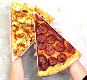 1 slice Super Combo Pizza (Large)