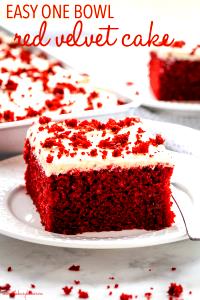 1 slice Sweet Shot Red Velvet Cake