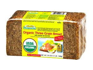 1 slice Swiss Three Seed Whole Grain Bread