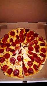 1 slice Thin Crust Firehouse Pizza (Large)