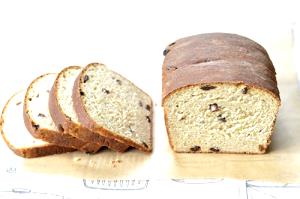 1 Slice Toasted Wheat Bran Bread with Raisins