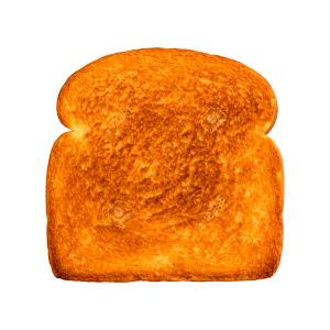 1 Slice Toasted White Bread