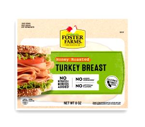 1 Slice Turkey Breast, Honey Roasted
