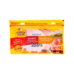 1 Slice Turkey Breast Variety Pack