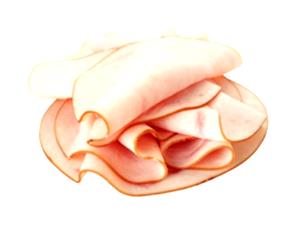 1 Slice Turkey, Light Or Dark, No Skin Or Bone