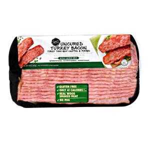 1 slice uncooked (28 g) Uncured Turkey Bacon