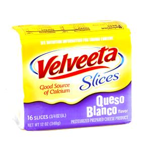 1 slice Velveeta Queso Blanco Slice