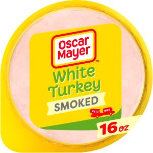 1 Slice White Turkey Lunchmeat, Smoked