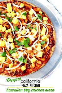 1 Slice Whole Wheat Crust Hawaiian BBQ Chicken Pizza