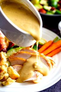 1 Slice With Gravy Turkey with Gravy (Mixture)