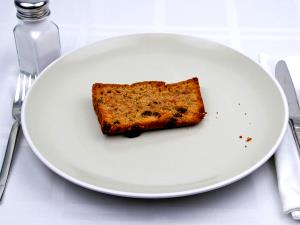 1 Slice Zucchini Bread