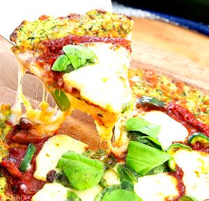 1 Slice Zucchini Thin Crust Pizza