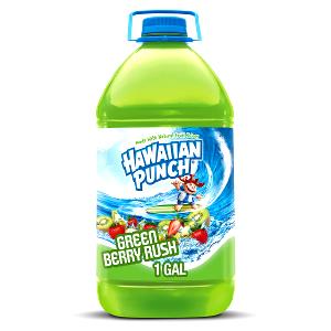 1 slurpee Green Berry Rush Hawaiian Punch Slurpee