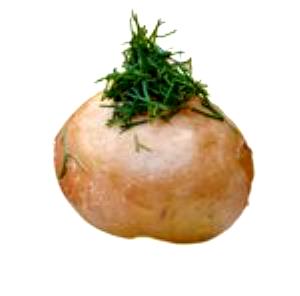 1 Small (1-3/4" To 2-1/2" Dia.) Potatoes (Flesh Without Skin, with Salt, Boiled)