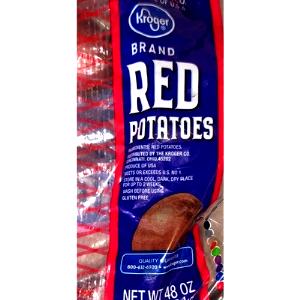 1 Small (1-3/4" To 2-1/4" Dia) Red Potatoes (Flesh and Skin)