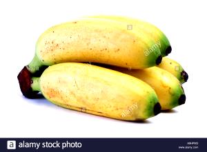 1 Small (4-3/4" Long) Chinese Banana