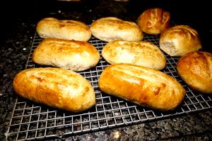 1 Small (5-1/2" Long) Toasted Submarine Hoagie Roll