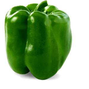 1 Small (5 Per Pound) Green Sweet Pepper