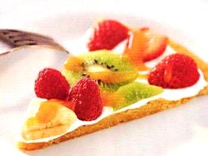 1 Small (8" Dia) Thick Crust Cheese Pizza with Fruit
