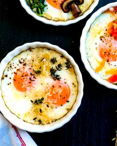 1 Small Baked Egg (Fat Not Added in Cooking)