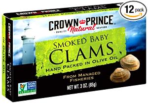 1 Small Clam Smoked Clams in Oil