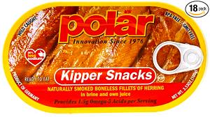 1 Small Fillet (2-3/8" X 1-3/8" X 1/4") Smoked Kippered Herring