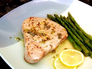 1 Small Fillet Baked or Broiled Tuna