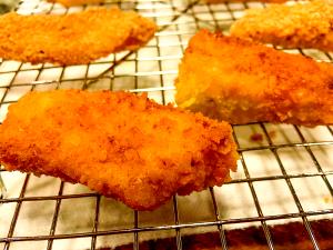 1 Small Fillet Fried Floured or Breaded Tuna