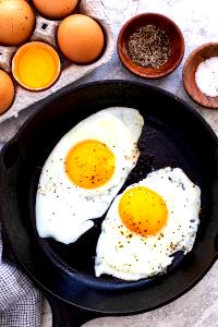 1 Small Fried Egg without Fat