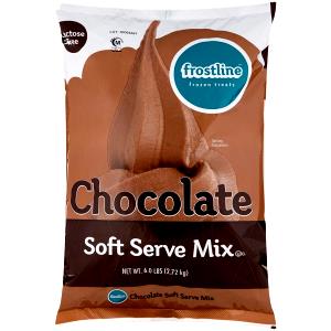 1 Small Frosty Chocolate Soft Serve Light Ice Cream