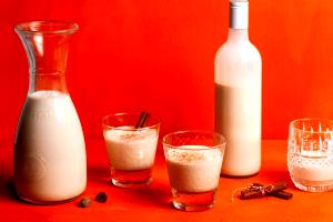 1 Small Goblet (4 Fl Oz) Puerto Rican Coquito (Coconut, Rum)