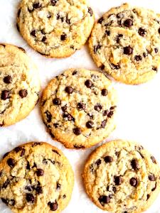 1 Small Keto Chocolate Chip Cookie
