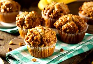 1 Small Multigrain Muffin with Nuts