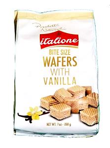 1 Small Or Bite Size Vanilla Wafer Cookie