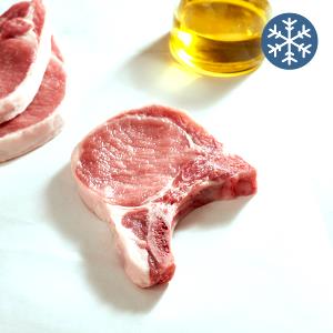 1 Small Or Thin Cut (3 Oz, With Bone, Raw) (yield After Cooking, Bone Removed) Pork Chop
