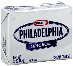 1 Small Package (3 Oz) Cream Cheese