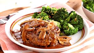 1 Small Patty With Gravy Beef with Gravy (Mixture)
