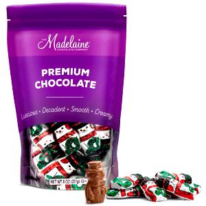 1 Small Solid (2-1/2" Or Less) Plain Milk Chocolate Candy