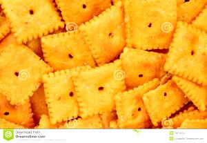 1 Small Square Cheese Crackers