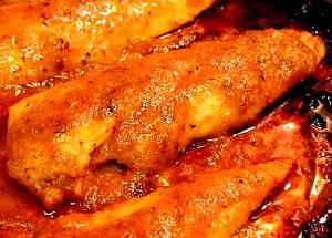 1 Small (yield After Cooking, Bone Removed) Roasted Broiled or Baked Chicken Leg (Skin Eaten)