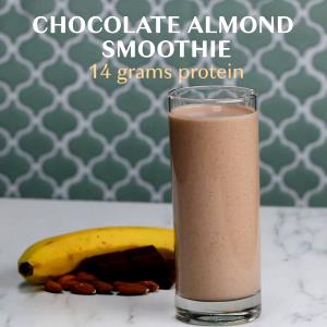 1 smoothie (16 oz) Heavenly Chocolate Almond