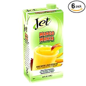 1 smoothie (16 oz) Mango Mania (16 oz)