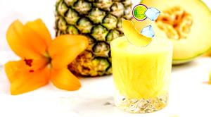 1 smoothie (16 oz) Pineapple Delight (16 oz)