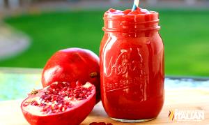 1 smoothie (16 oz) Pomegranate Antioxidant Smoothie (Sixteen)