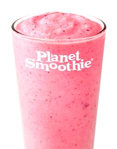 1 smoothie (20 oz) Planet Raspberry Smoothie