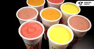 1 smoothie (24 oz) Lean Machine with Splenda Smoothie