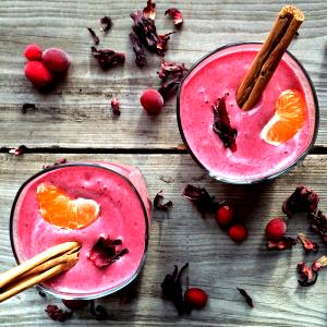 1 smoothie (24 oz) Super C Cherry (24 oz)